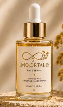 Serum za obraz iz olja grozdnih pešk in smilja